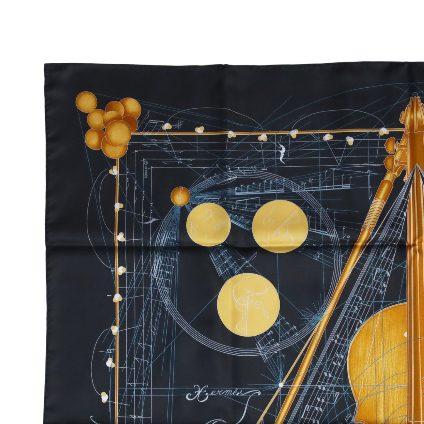 カレ90　球体が奏でる音楽　シルク　グレー