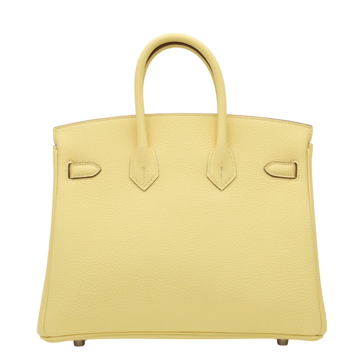 Birkin 25 Togo Jaune Poussin SS K stamp