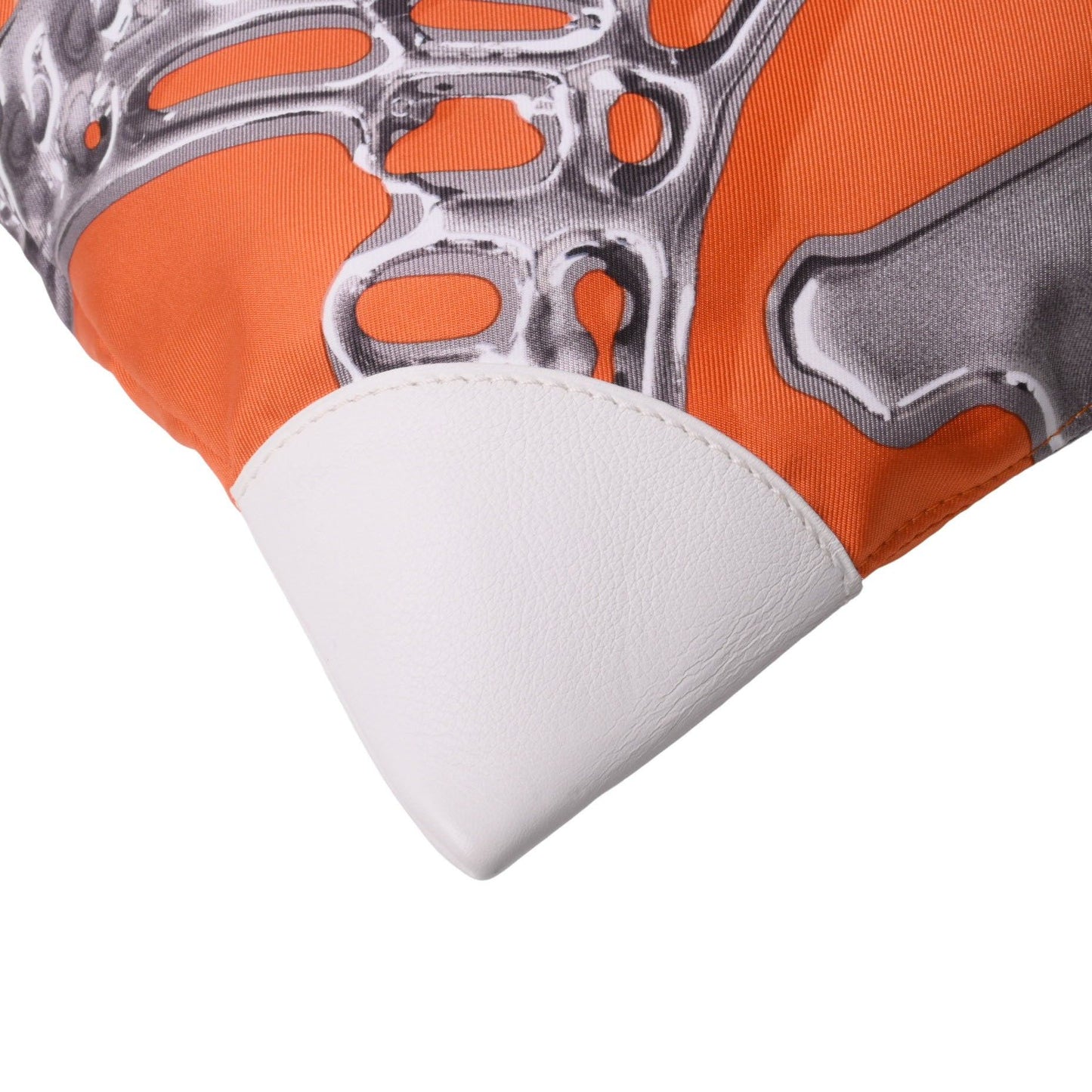 丝滑的城市PM银滴丝绸橙色白色SS□n刻