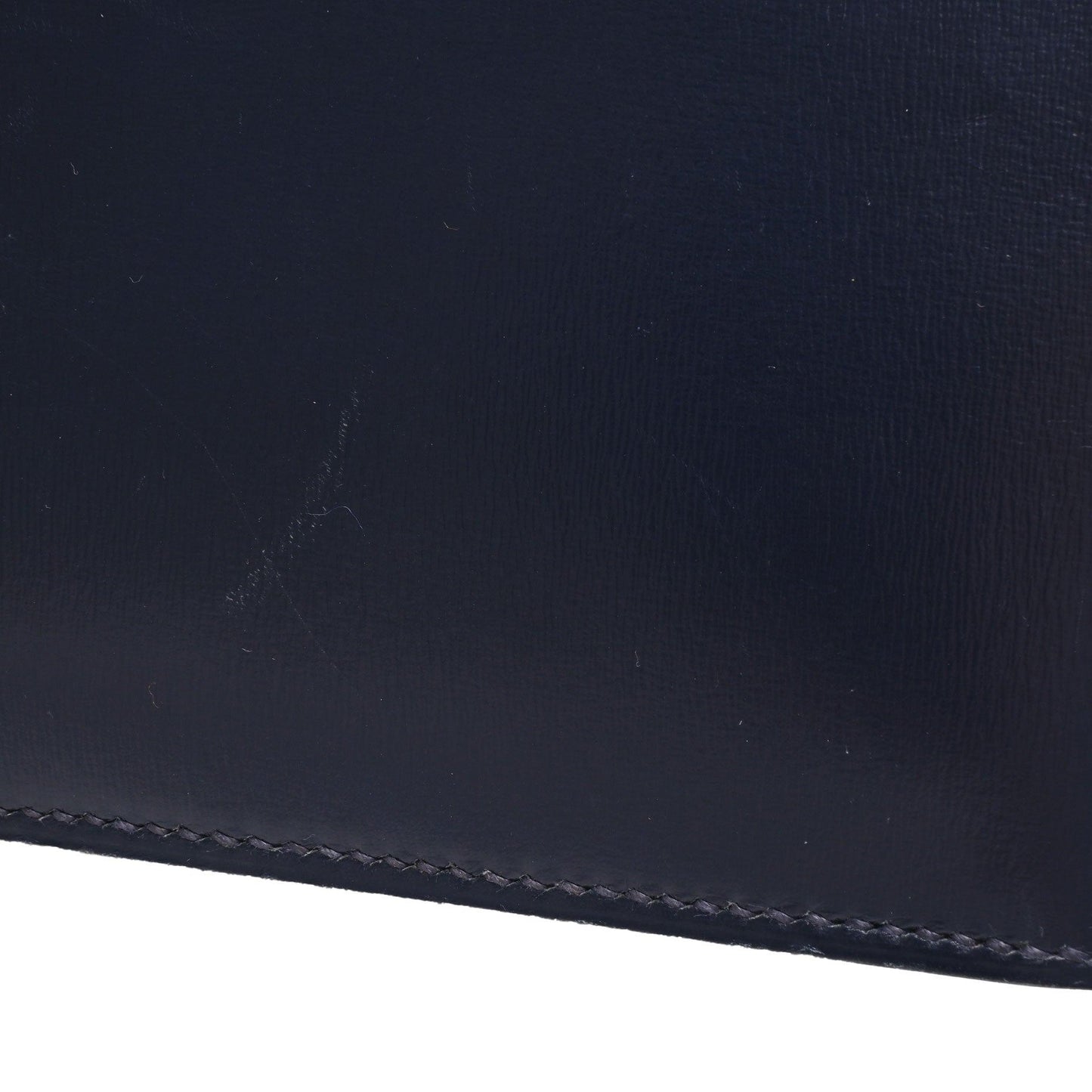 アルカザール　ボックスカーフ　ブルーインディゴ　GP　〇Ｎ刻印