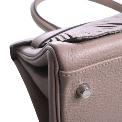 Shoulder Kelly Fringe Torillon Clemence Trutier Grey SS □M engraved