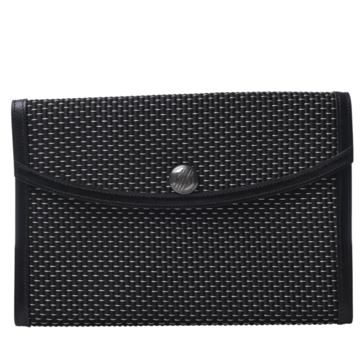 Pochette Rio Metal Crinoran Box Calf Black SS □H engraved