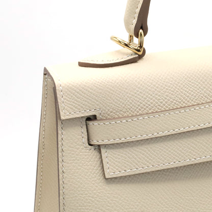 Kelly 25 Vo-Epsom　CraieChampagne gold hardware KStamp