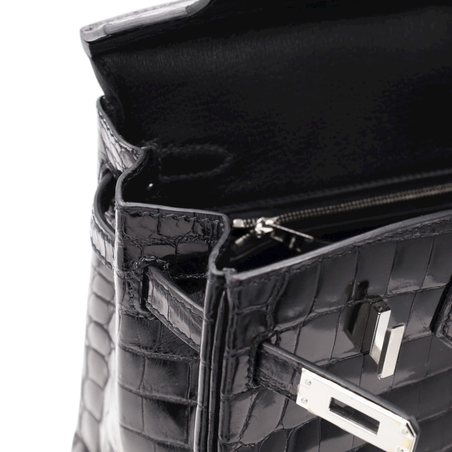 バーキン25　ニロティカス　ブラック　SS　D刻印