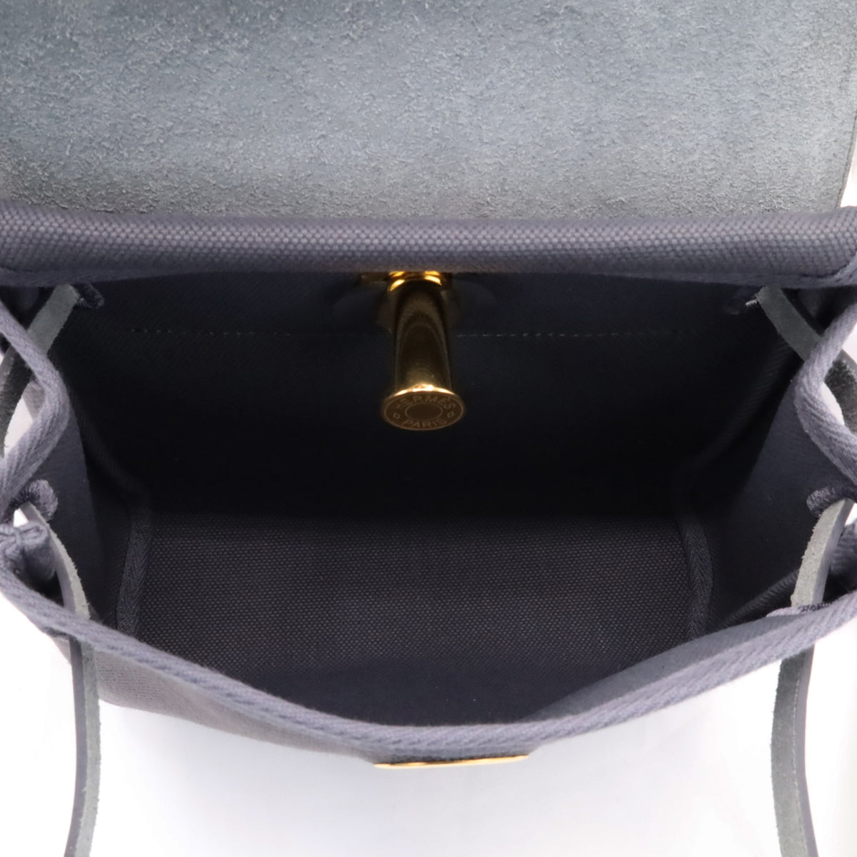 Ale Bag Zip Mini Toile Ash Ardoise GP GStamp