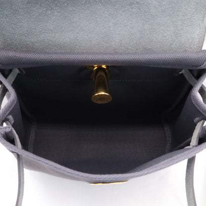 Ale Bag Zip Mini Toile Ash Ardoise GP GStamp