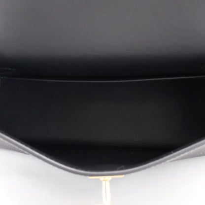 迷你凯莉包 2 个人订单 Vaux Epson 黑色 Griasphalt 香槟金色五金件 W 雕刻