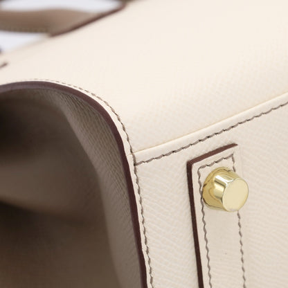 バーキン25　パーソナルオーダー　セリエ　ヴォーエプソン　クレ　エトゥープ　マットGP　Z刻印