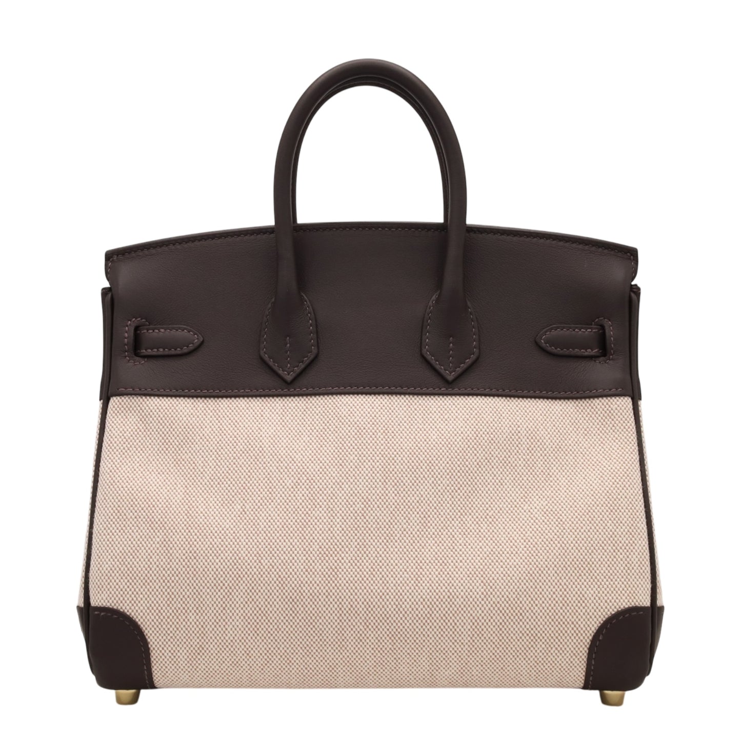 バーキン25　ヴォースイフト　トワルアッシュ　 べブラン　エクリュ　GP　K刻印