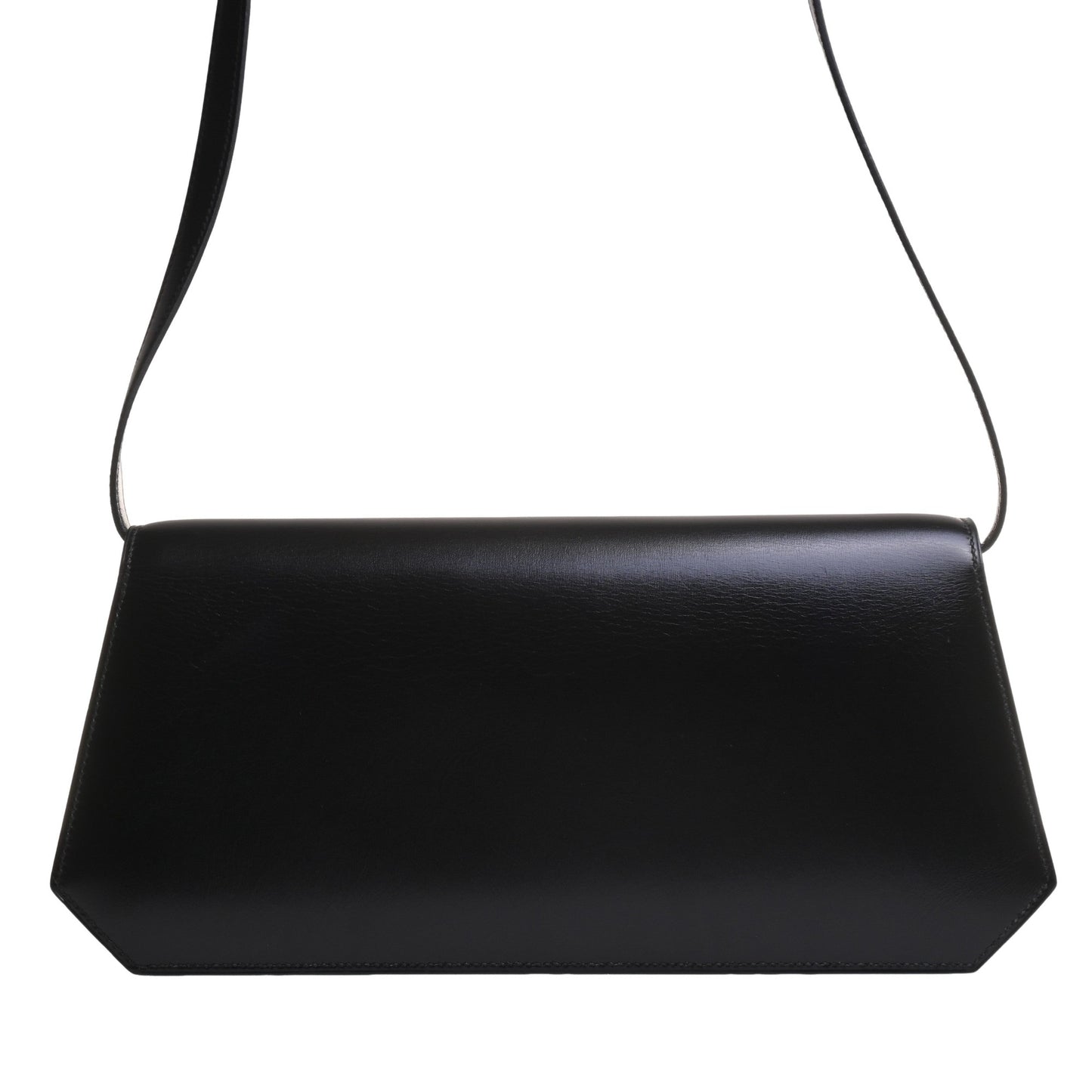 ナポレオン　ショルダーバッグ　ボックスカーフ　ブラック　GP　〇S刻印