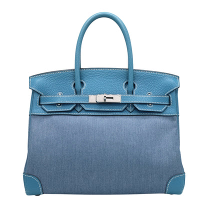 バーキン30　トワルジーン　トゴ　ブルージーン　SS　□J刻印