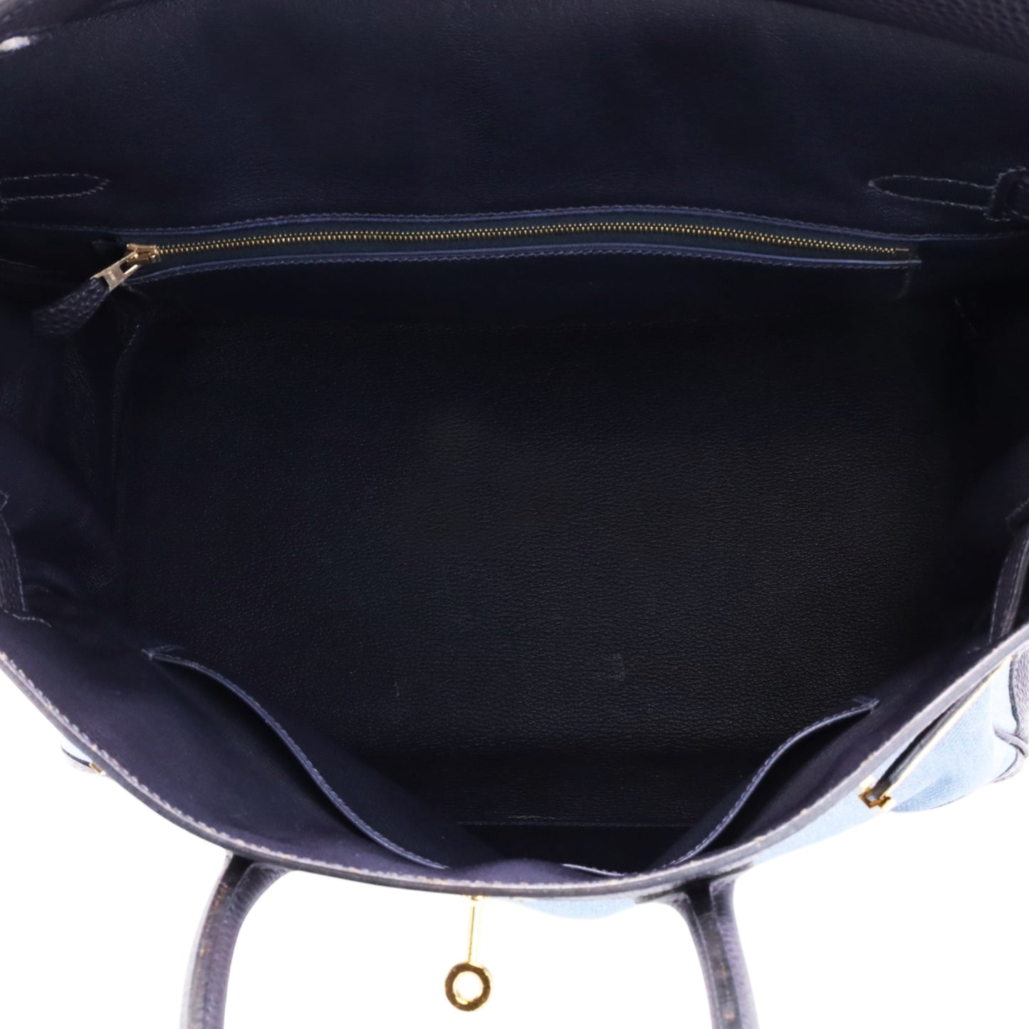Birkin 35 Togo Toirugen Blue Indigo GP □I engraved