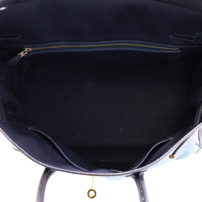 Birkin 35 Togo Toirugen Blue Indigo GP □I engraved