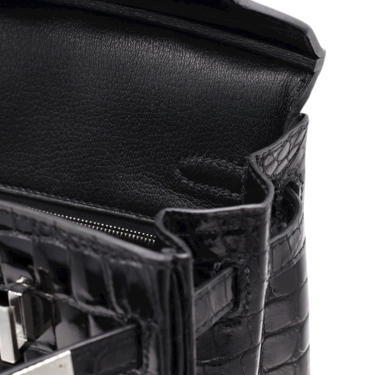 バーキン25　ニロティカス　ブラック　SS　D刻印