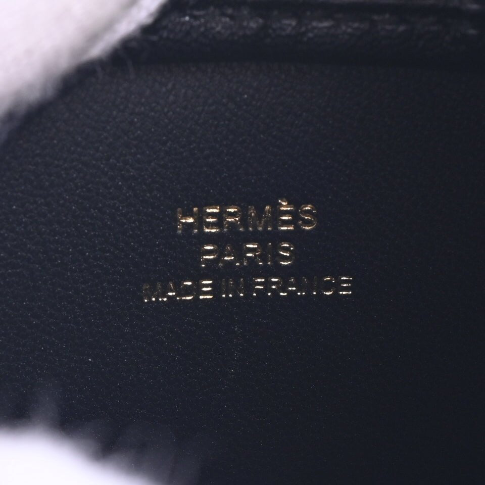 POUDRIER　ボックスカーフ　ブラック　GP　□R刻印