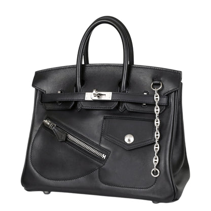 Birkin 25岩石Vovolupt黑色SS B刻有.