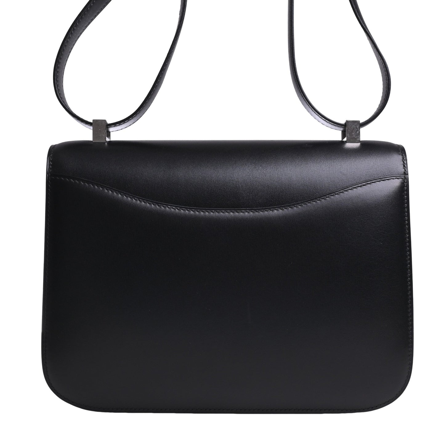 コンスタンス　ボックスカーフ　ブラック　SS　□E刻印