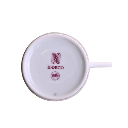 アッシュデコ　ティーカップ＆ソーサ―　ペア　ルージュ