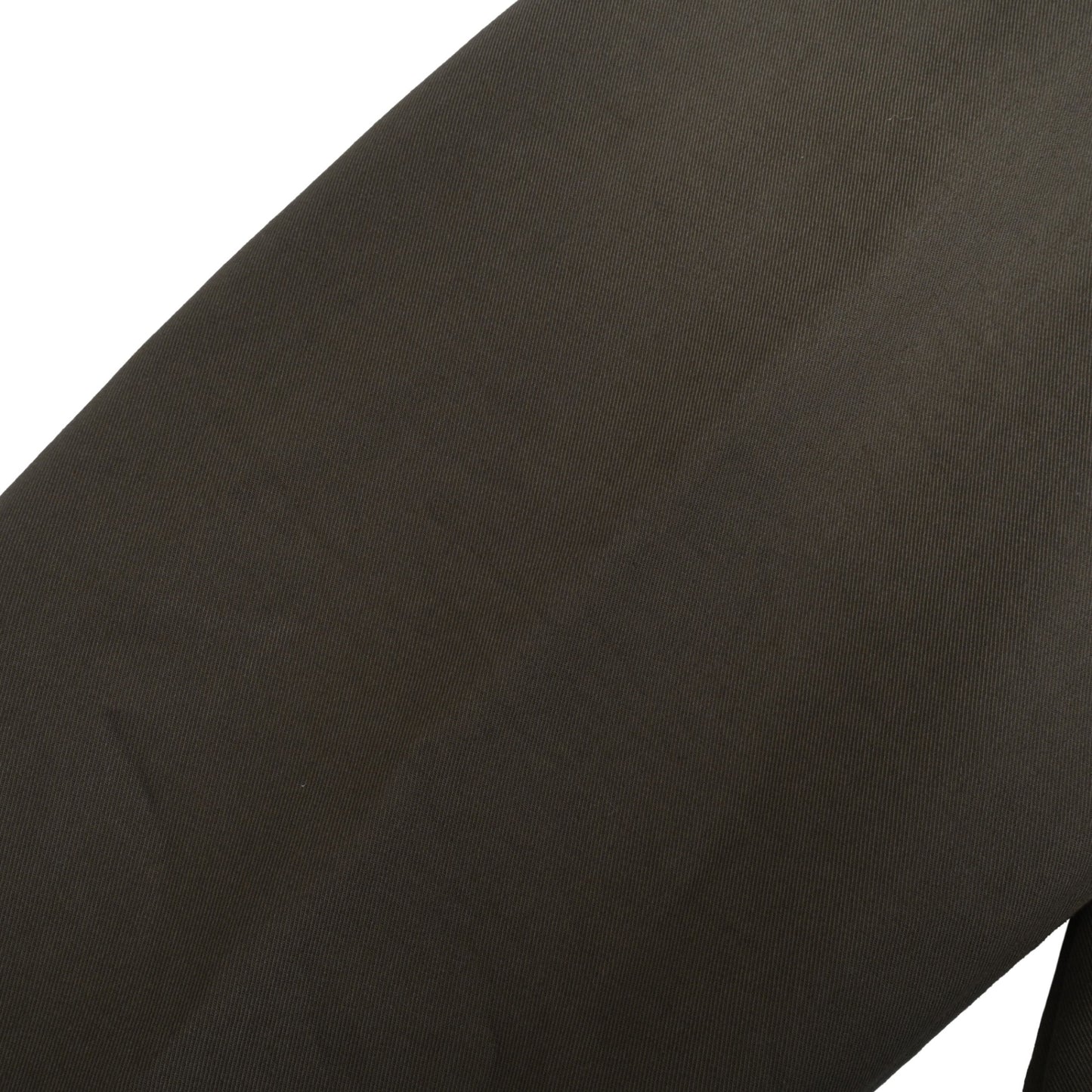 ステンカラーコート　コットン　レザー　カーキ　48