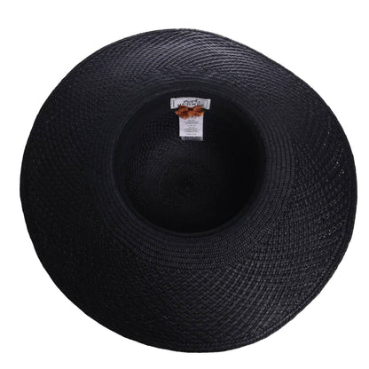 Straw hat, ceremony bridle, straw, black, 59