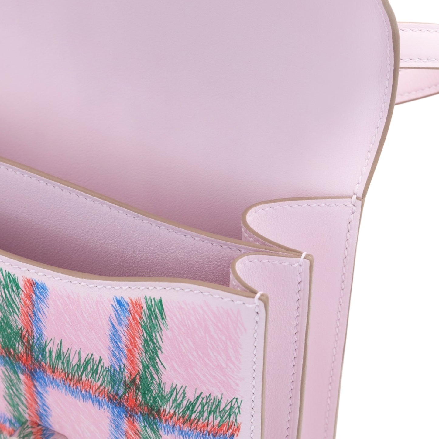 コンスタンスミニ　タータン　ヴォースイフト　モーヴペール　SS　K刻印