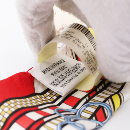 ツイリー　馬鞍とチャーム　シルク　マルチカラー