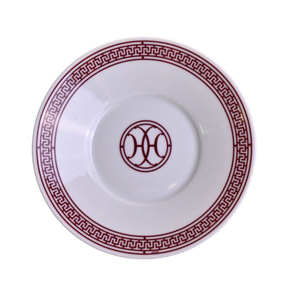 アッシュデコ　ティーカップ＆ソーサ―　ペア　ルージュ