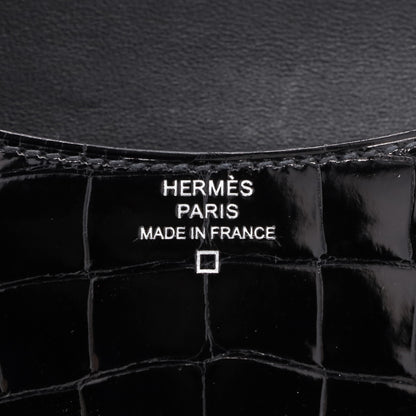 コンスタンススリム　アリゲーター　ブラック　SS　B刻印