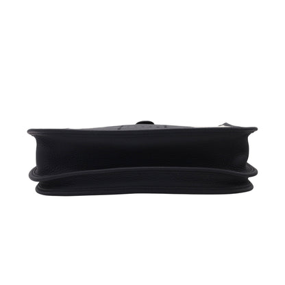 Evelyn 3PM Taurillon Clemence Toile Ash Black J SS KStamp