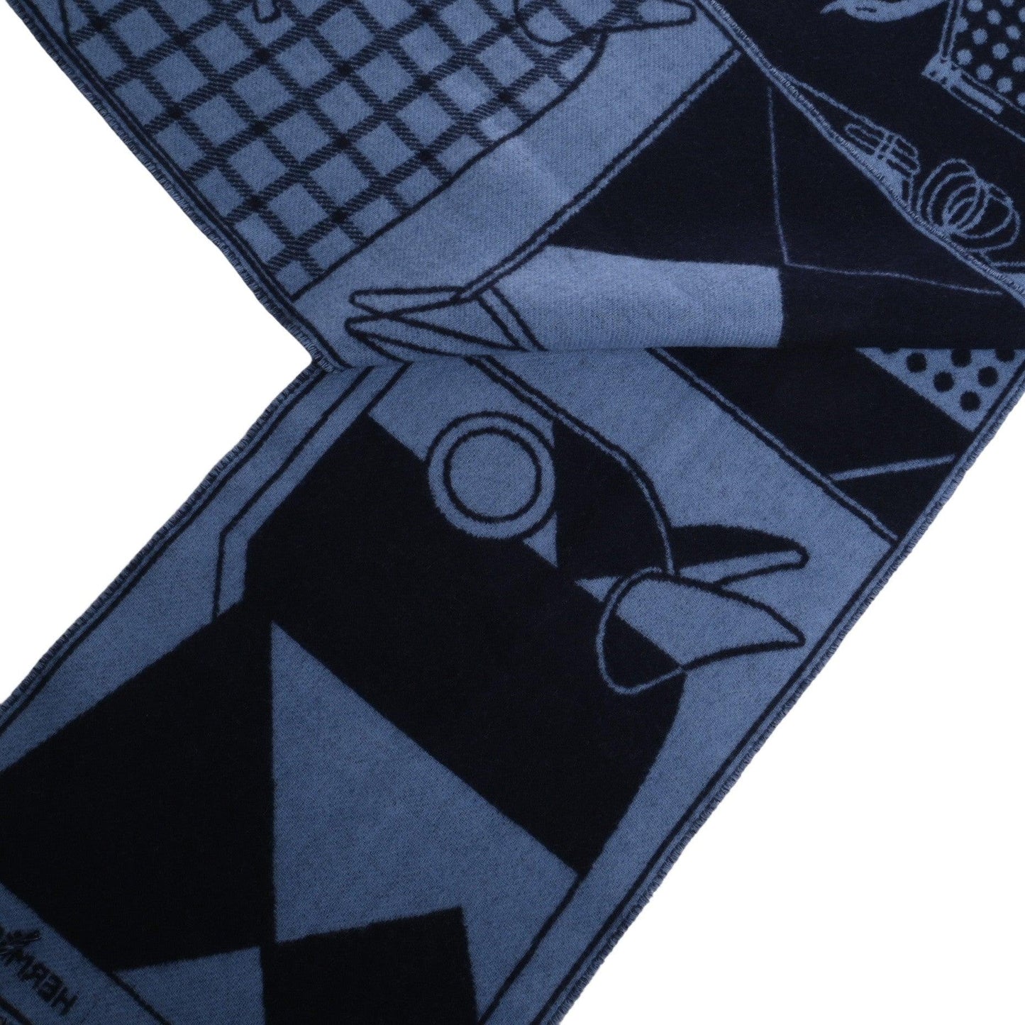 カミイユ　カシミヤ　ネイビー