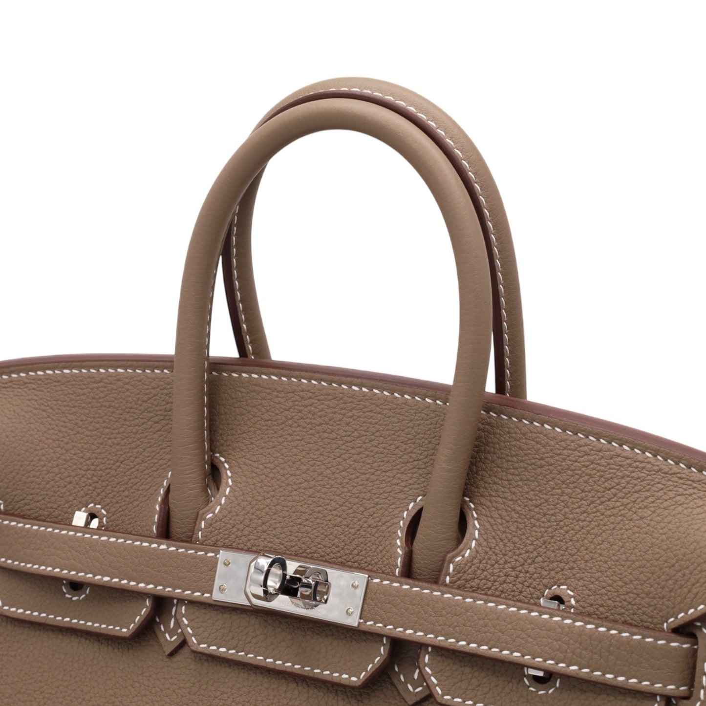 バーキン25　トゴ　エトゥープ　SS　Ｗ刻印