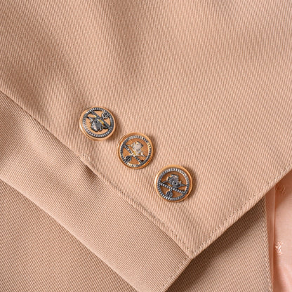 セットアップ　ウール　ベージュ　38