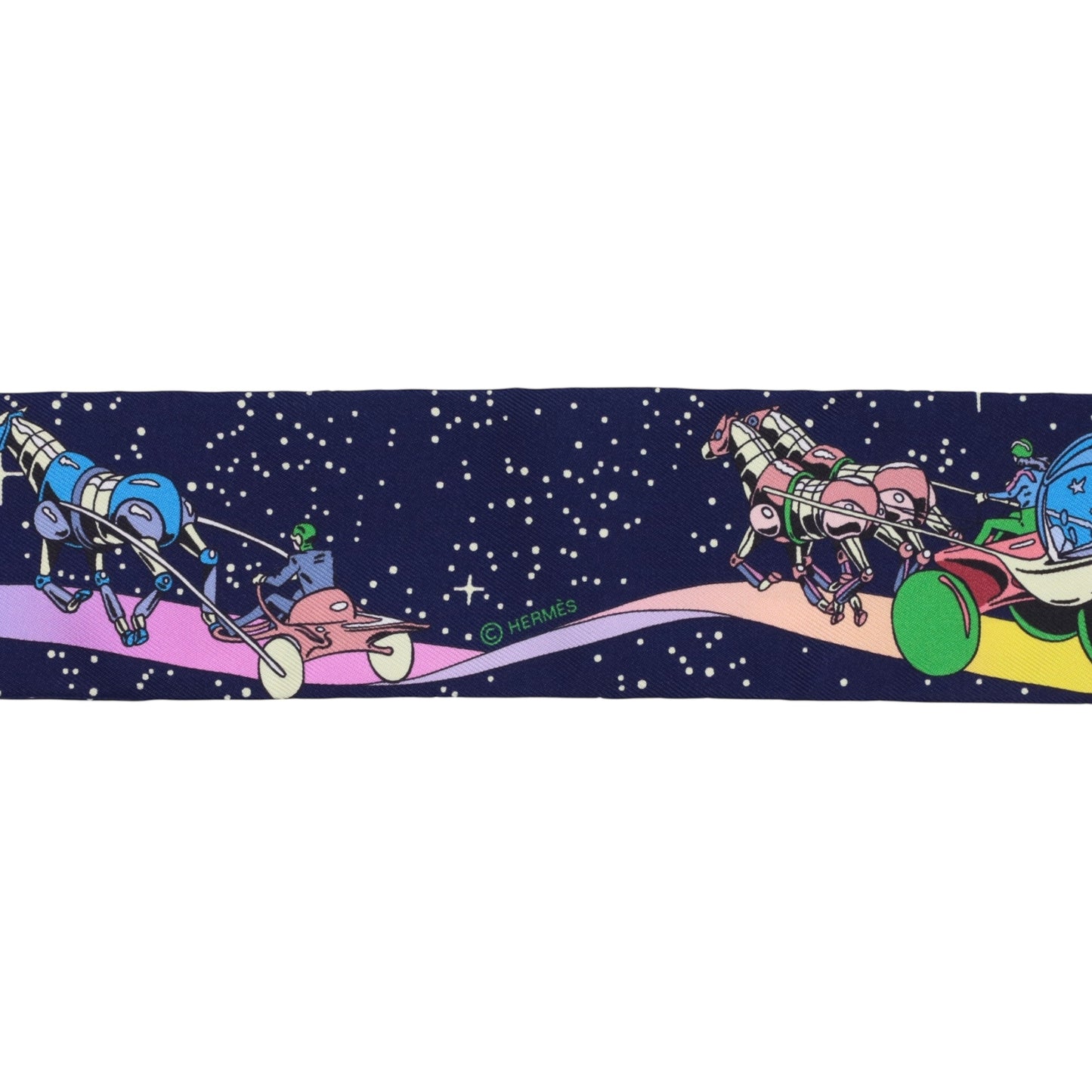 ツイリー　スペース・ダービー　シルク　ネイビー