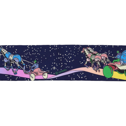 ツイリー　スペース・ダービー　シルク　ネイビー