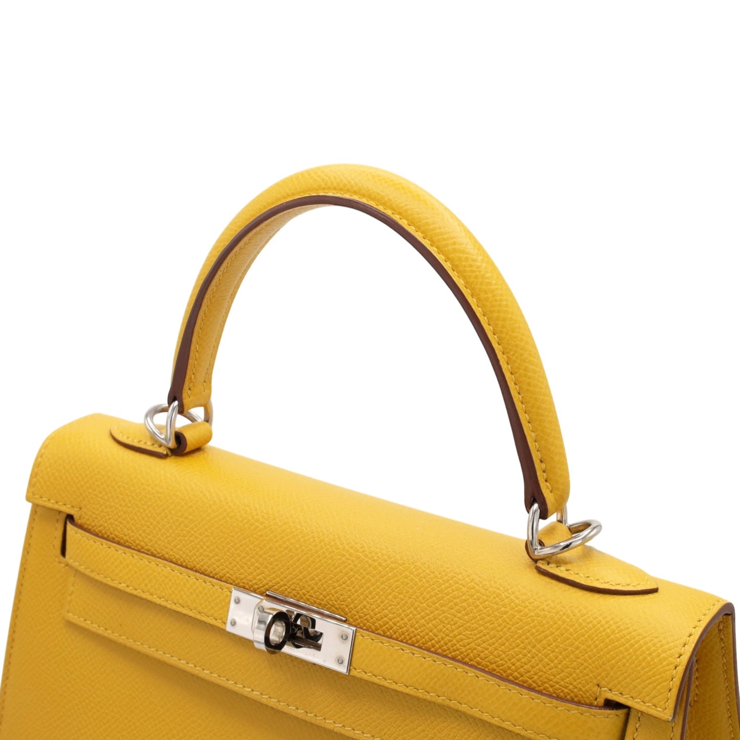 Kelly 25 Vaux Epson Jaune Ambre SS C刻印