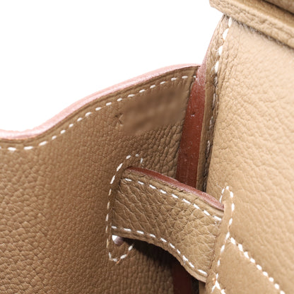 Birkin 40 Togo Etoup SS X engraved