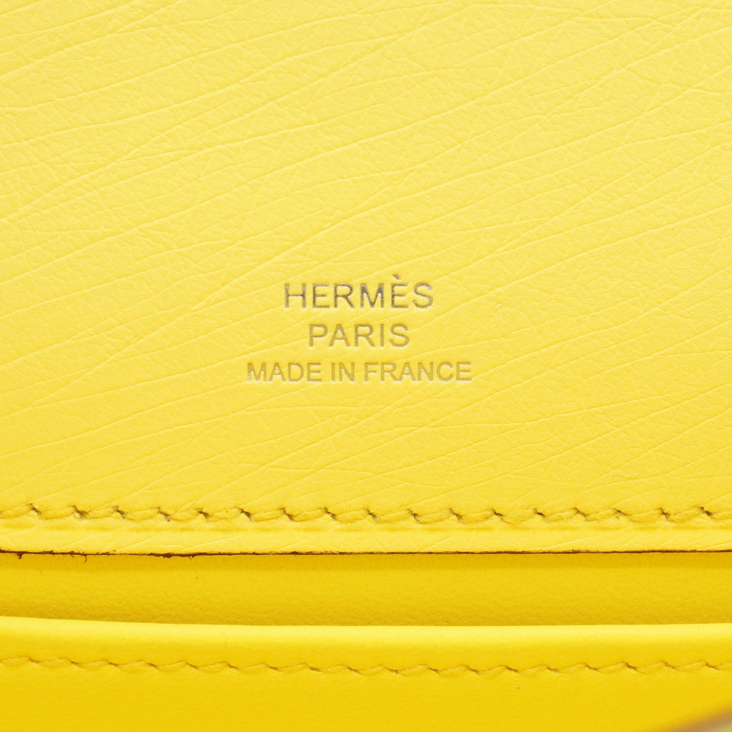 ポシェットケリー　オーストリッチ　ジョーヌシトロン　SS　K刻印