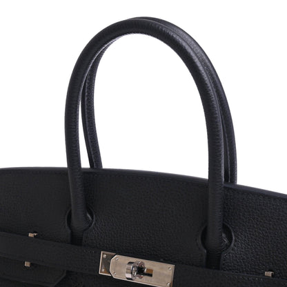 バーキン30　ヴァッシュリエージュ　ブラック　SS　□K刻印