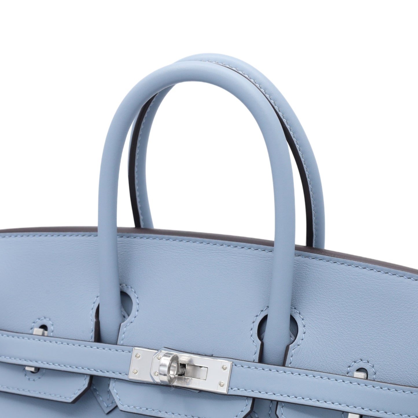 バーキン25　ヴォースイフト　ブルーラン　SS　W刻印