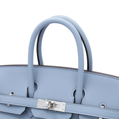 バーキン25　ヴォースイフト　ブルーラン　SS　W刻印