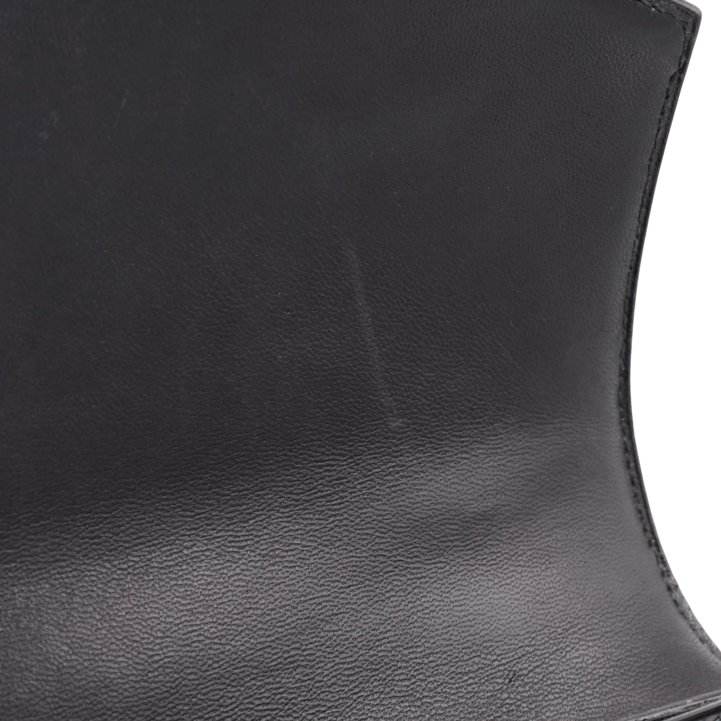 カデナロック　ショルダーバッグ　ボックスカーフ　ブラック　GP　〇K刻印