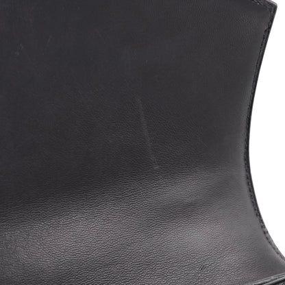 カデナロック　ショルダーバッグ　ボックスカーフ　ブラック　GP　〇K刻印