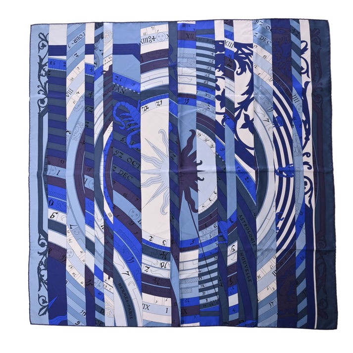 Carre 90 ASTROGOGIE NOUVELLE Silk Blue