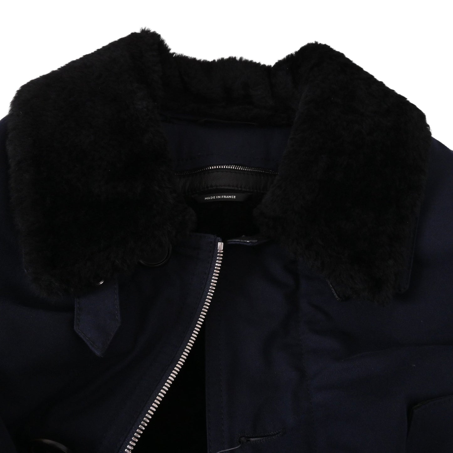 ライナー付きブルゾン　コットン　ネイビー　52