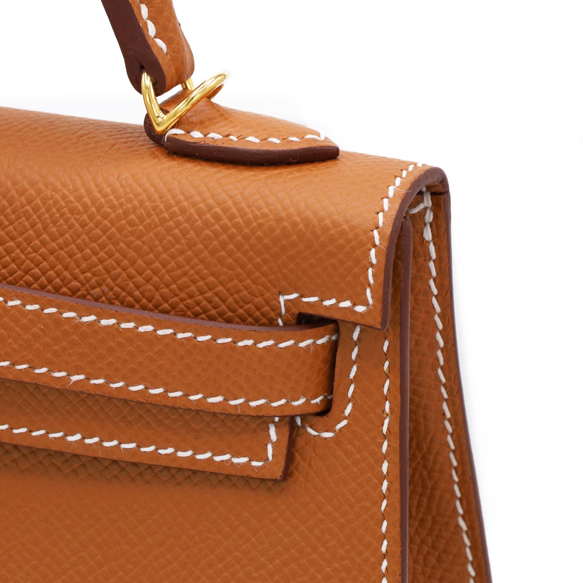 HERMES ミニケリー2 ヴォーエプソン ゴールド GP G刻印 – LALÙE