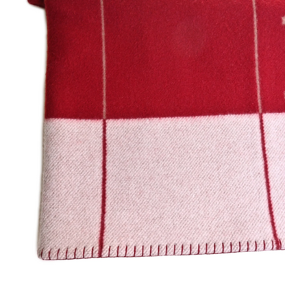 プレートアヴァロン3　毛　カシミヤ　エクリュ　ルージュアッシュ