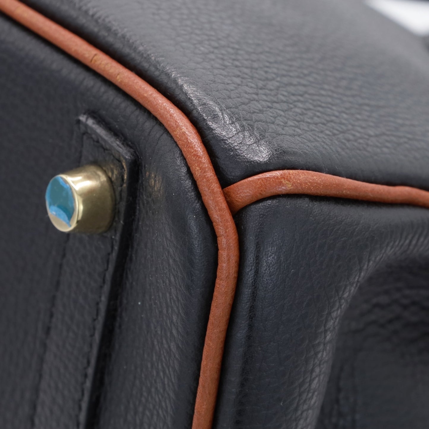 バーキン30　ヴァッシュリエージュ　ブラック　ノアゼット　GP　□K刻印