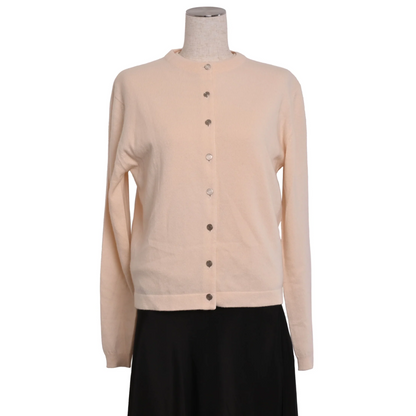 アンサンブル　カシミヤ　ホワイト　L