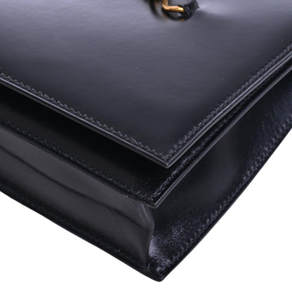 ヴィンテージクラッチ　ボックスカーフ　ブラック　GP　〇J刻印