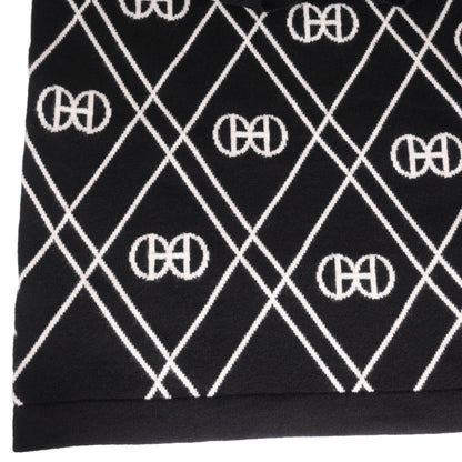 ニットワンピース　カシミヤ　ブラック　38